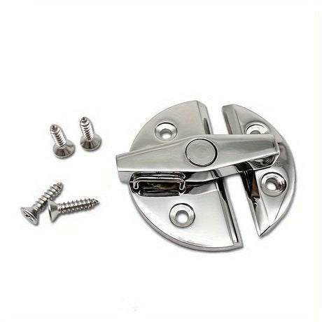 Marine Grade 316 Stainless Steel Turn Twist Button Door Catch Latchfor Door Cabinet Marine Boat Door Catch Latch 316 Stainless Steel Door Latch Round Twist Lock Suit for Boat