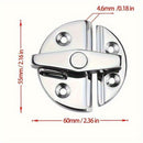 Marine Grade 316 Stainless Steel Turn Twist Button Door Catch Latchfor Door Cabinet Marine Boat Door Catch Latch 316 Stainless Steel Door Latch Round Twist Lock Suit for Boat