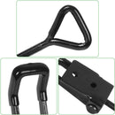 4PCS Toggle Latch Clamp 397 lbs Adjustable Toggle Latch Black Toggle Clamp Lockable Quick Release Pull Latch  Metal Draw Latch for Door, Box Case Trunk, Smoker Door, Jig
