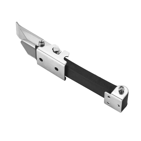 2 PCS Heavy Duty Premium SUS304 Stainless Steel Rubber Flexible Black Draw Latches Buckle (Style 3)