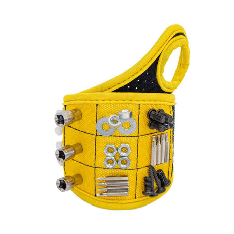 Magnetic Wristband for Tools Magnet Screw Holder Wrist Support Keeps Screws Nails Drill Bits Handy Unique Tool Gadgets for Men's & Dad Perfect Christmas Gifts Stocking Stuffers