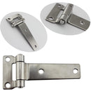 Pair of Stainless Steel 304 T-Shape Door Hatch Hinge L 5.3 in（135mm） for Container Vans Caravans Polish Marine Boat Hardware Counter Back Flap Hinges