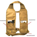 Beer Bandolier Holder 12-Pack Drink Vest Beer Can Soda Belt Holster Beverage Holder Insulate BBQ Party Gag