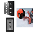 304 Stainless Snow Blower Impeller Modification/Rubber Ki, 3/8inch 3-Blade Universal - Modifies 2-Stage Machine Including Installation Hardware, Repeated and Use Durable in Various Conditions (3)