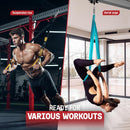 Punching Bag Hanger, Heavy Bag Spring  Capacity, Stainless Steel Hanging Kit with Spring Hook & Carabiner, Indoor & Outdoor Mounting for Boxing Bags & Recreation