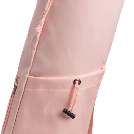 Yoga Mat Bag with Water Bottle Pocket and Bottom Wet Pocket, Exercise Yoga Mat Carrier Multi-Functional Storage Bag （pink）