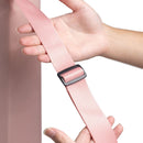Yoga Mat Bag with Water Bottle Pocket and Bottom Wet Pocket, Exercise Yoga Mat Carrier Multi-Functional Storage Bag （pink）