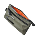 Multi-tool Slots EDC Organizer Pouch Nylon Passport Holder & EDC Wallet - Zip Clutch with Wrist Strap，3 External Slots for Travel, Cash, Cards, Phone, Keys (Olive Green)
