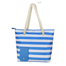 Beach Wine Tote with Insulated Bladder Bags, Leakproof Carrier for 1 Bottles, Perfect for Travel, Party, or Dinner (Blue+1 inner container)