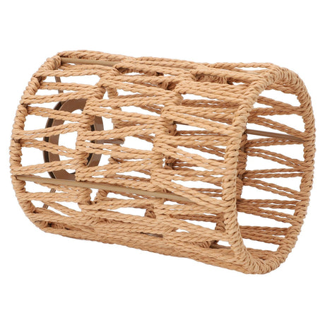 1 Pack Rattan Lamp Shade, Handwoven Natural wicker lamp shade, Boho Pendant Light Shades for Living Room, Bedroom, Kitchen - Eco-friendly & Stylish Home Decor