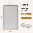 Four fold hanging ironing machine, ironing pad, household steam electric iron, ironing board, household dormitory ironing board, hanging style learning