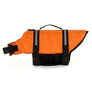 Dog Doggy Life Jacket Life Vest Saver Preserver Reflective Oxford cloth  Quick Release Adjustable Bandana(orange S)