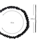 Dog Collar and Leash Set Heavy Duty Military Dog Collar with Handle and Metal Buckle for Medium and Large Dogs (Black, L)