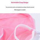 2pcs Cat Bathing Bag Anti-Bite and Anti-Scratch Cat Grooming Bag for Bathing, Nail Trimming, Medicine Taking,Adjustable Multifunctional Breathable Restraint Shower Bag(Pink)