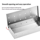 Grillaholics Smoker Box for Gas & Charcoal Grills – Large Stainless Steel Wood Chip Container for Smoking Meat – Grilling Accessories for BBQ Lovers – Grilling Gift for Men