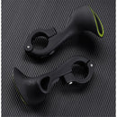 Bike Handlebar Ends Ergonomic No-Slip  Mountain Bike Road Cross-Country Bicycle Handlebar Extender Bar Ends Suitable for 21.8-22.2mm Handlebar