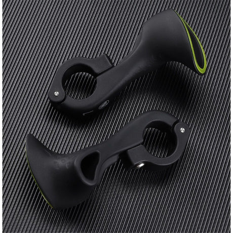 Bike Handlebar Ends Ergonomic No-Slip  Mountain Bike Road Cross-Country Bicycle Handlebar Extender Bar Ends Suitable for 21.8-22.2mm Handlebar