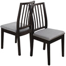 Two telescopic chair seat covers, washable cushion covers for hotels, ceremonies, banquets, wedding banquets, and restaurants (gray, 2 pieces)