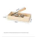 Nutcracker Heavy Duty Nut cracker Pecan Cracker Walnut Cracker Tool with Wood Box Bowl, Pecans, Hazelnuts