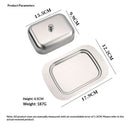 Butter Dish with Lid and Butter Spreader,Butter Dish Size Perfect for Butter Stick,Multi-Purpose Serving Food Dish Tray Kitchen Gadgets