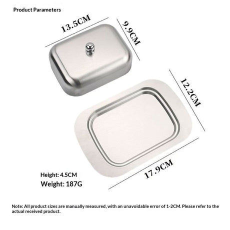 Butter Dish with Lid and Butter Spreader,Butter Dish Size Perfect for Butter Stick,Multi-Purpose Serving Food Dish Tray Kitchen Gadgets