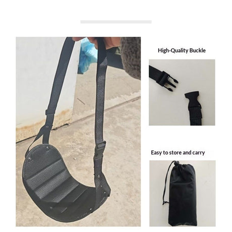 2-Pack Airplane Travel Footrest Hammock - Perfect Airplane Foot Hammock to Relax Your Feet - Travel Essentials Comfy Foot Hanger Plane Footrest for Long Trip