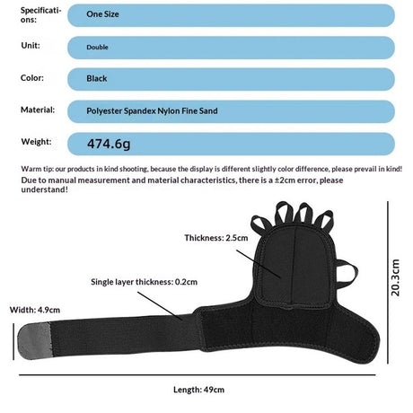 1 Pair Weighted Gloves for Tremors,Hand Weights for Fine Motor Skills,Aids to Provide Hand Stability and Improve Hand Dexterity,Writing Weights & Hand strengthening Tool(Black)
