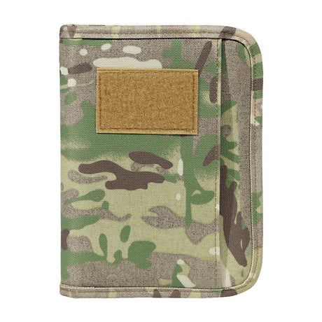 Padfolio Ring Binder of Loose-Leaf Paper, Weatherproof Notebook Cover, Notebook with Zippered for Folders, Cards Refillable Notepad(20.3*14*2.8cm, Only one laptop sleeves)