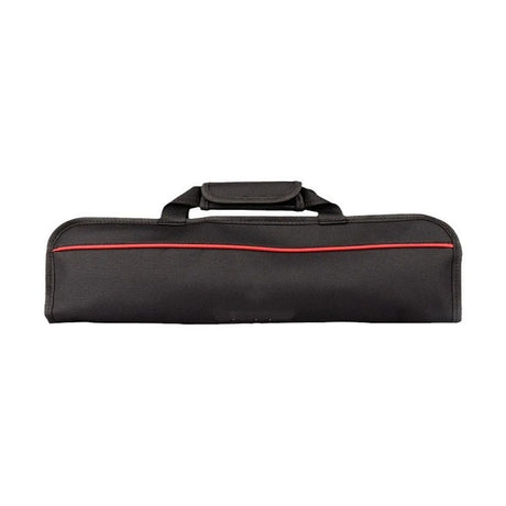 5 Pocket Chef Knife Case Roll Bag Bi-Fold (Black) Lightweight - Durable double-layer Oxford fabric – Perfect for the Busy Traveling Chef