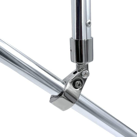 Top Fittings,Top Rail Mounts Jaw Slide,Eye End Caps External Stainless Steel 1 Pair Boat  Top Hinged Jaw Slide Rail Mount 316 Stainless Steel Marine Hardware