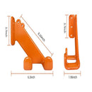 Chainsaw Hanger, 2 Pack Chainsaw Wall Mount, Heavy Duty Chainsaw Holder, Garage Organization Garage Storage Shed Organizer Mounted Chainsaw Rack
