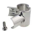Heavy Duty Boat Hand Rail Fitting- Polished 90 Degree T/Tee Hinged/Split Fitting 1" Tube 316 Stainless Steel Cast Hand Rail Tube Connectors, Heavy Duty Nipples Connector Spare Part
