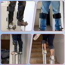 Extra Comfort Padded Wide Stilt Straps Leg Bands for Drywall, Painting, Insulation Comfortable for All Day Wear, Heavy Duty and Stability, Work with Various Brands of Stilts, 1 Pair