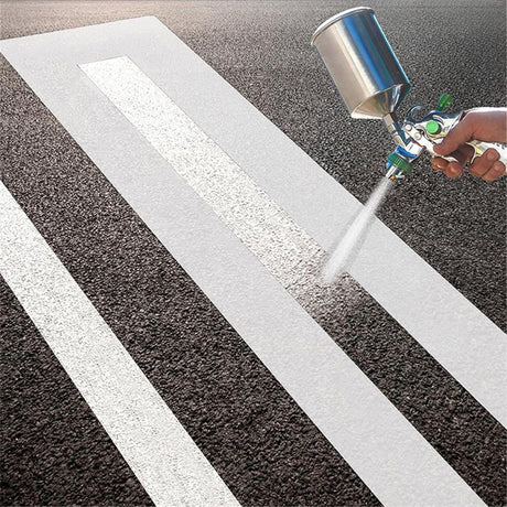 Parking Lot Line Stencil – – Lays Flat, Reusable – | Silicone Foldable Reusable Wire Template Parking Lot Line Stencil for Asphalt Concrete Painting Parking Lot & Pavement Lines