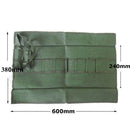 Bonsai Tools Pocket Multifunctional Carrying Roll Bag 10 Pockets Canvas Spanner Wrench Tool Roll Up Storage Bag Organizer Pouches