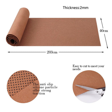 1 Pack 15.7 × 80 Inch No-Slip Ice and Snow Carpet Mats- Natural Coconut Fiber Carpet Anti-Slip Coir Mat for Winter Walkways Front Door Stairs Porch Outdoor Garden Patio Safe &Stable Walking