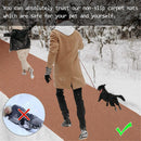 1 Pack 15.7 × 80 Inch No-Slip Ice and Snow Carpet Mats- Natural Coconut Fiber Carpet Anti-Slip Coir Mat for Winter Walkways Front Door Stairs Porch Outdoor Garden Patio Safe &Stable Walking