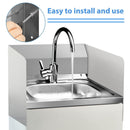2pcs15 x 6 Inch Stainless Steel Splash Guard Stainless Steel Wall Mount Guard with Screws Screws for Bathroom Sink Side Sink Splash Prep Sinks Protector for Commercial Kitchen Restaurant