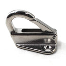 Spring Snap Attach Rope Hook, SS 316 Fender Spring Fending Hook Marine Clothes Boat Hardware (4pcs)