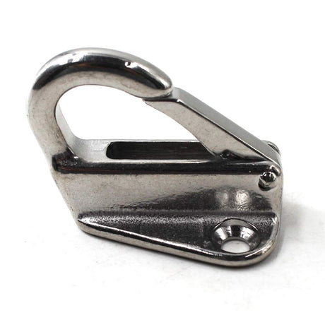 Spring Snap Attach Rope Hook, SS 316 Fender Spring Fending Hook Marine Clothes Boat Hardware (4pcs)