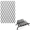 Fireplace Grate Ember Retainer,12x7inches Steel Fireplace Ember Retainer Mesh,Metal Ember Retainer for Use on Fireplace Grates (Small)