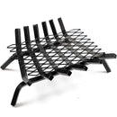 Fireplace Grate Ember Retainer,12x7inches Steel Fireplace Ember Retainer Mesh,Metal Ember Retainer for Use on Fireplace Grates (Small)