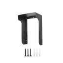Outdoor Black Doorbell Rain Anti-Glare Cover, Steel Weather-Blocking Camera Cover Glare Sun Shade Protection for Most Video Doorbells