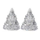 LED Light Up Tabletop Christmas Tree,2PCS Mini Xmas Night Light Christmas Ornaments Decoration, LED Xmas Tree Home Holiday Party