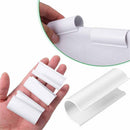 32 Pcs PVC Pipe Clips Pool Cover Clamps for Above Ground Pool Greenhouses, Row Covers, Garden, Shelters, Bird Protection, 2.4 Inch Long(for 3/4 Inch PVC Pipe,White)