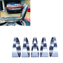304 Stainless Steel Pie Cuts, 3'' Exhaust Pipe with Laser Cut 5 Pcs（polishing） Unwelded, Laser-Cut & Polished for High-Flow Performance 5pcs