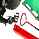 Premium Combo Hitch, Haul Pin Hitch, Handled Lawn, and Garden Equipment, or Wheeled Garbage Cans - by Garbage Commander