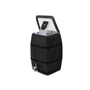 Hot Tub Spa Heater Pump Cover with Transparent PVC Top Window and Zipper Opening,Heavy Duty Waterproof Dustproof Hot Tub Insulated Pump Cover for Multiple Brands (Black)