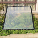 Tarps Heavy Duty Waterproof - 8.2x10FT Clear Vinyl Tarp with Grommets - Greenhouse Plastic Sheeting for Garden, Transparent Poly Tarpaulin - Snowproof Plant Cover for Patio Porch Camping