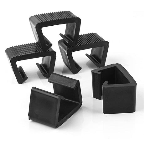 10 Pack Outdoor Patio Rattan Furniture Clips, Patio Wicker Rattan Sectional Modular Sofa Chair Connector Fasteners. (2.05 inch M)